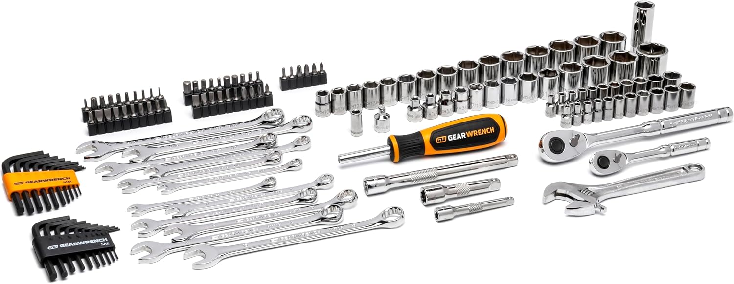 GEARWRENCH GWPRO138 138 Piece 1/4" & 3/8" Drive 72-Tooth 6 Point Professional Tool Set - Image 2