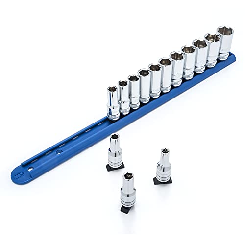 GEARWRENCH 14 Pc. 3/8" Drive 6 Point Mid-Length Socket Set, Metric - 80554S - Image 2
