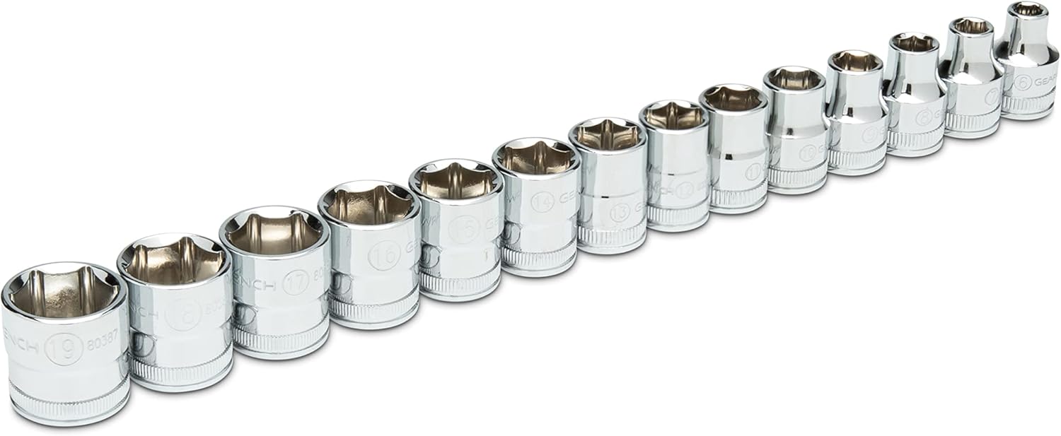 GEARWRENCH 80552 14 Piece 3/8" Drive 6 Point Standard Metric Socket Set - Image 4
