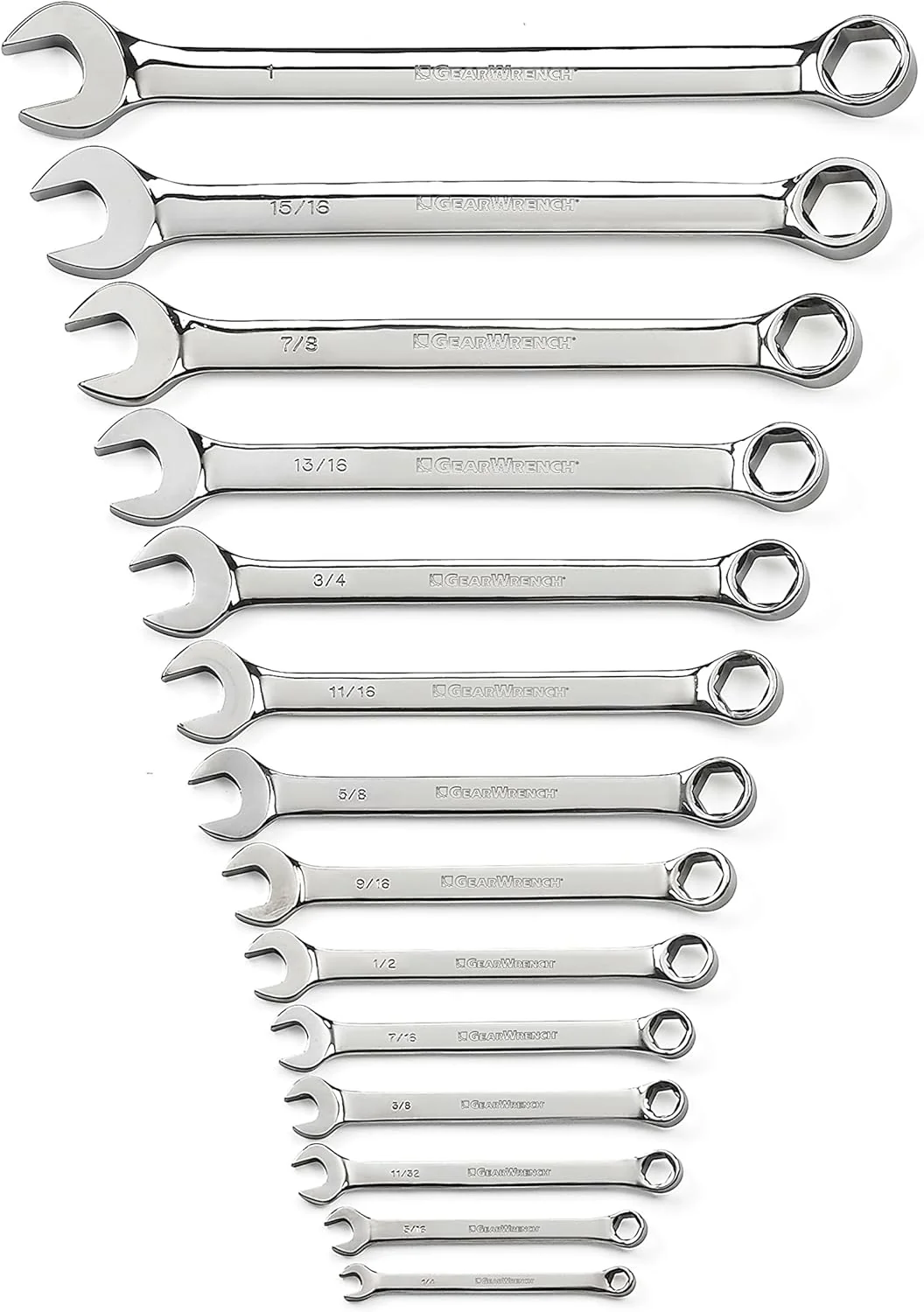 GEARWRENCH 14 Pc. 6 Pt. Combination Wrench Set, SAE - 81924 - Image 2