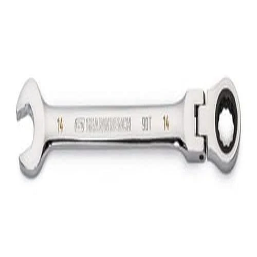 GEARWRENCH 14mm 4 Degree Swing Arch 12 Point Flex Head Ratcheting Combination Wrench - 86714