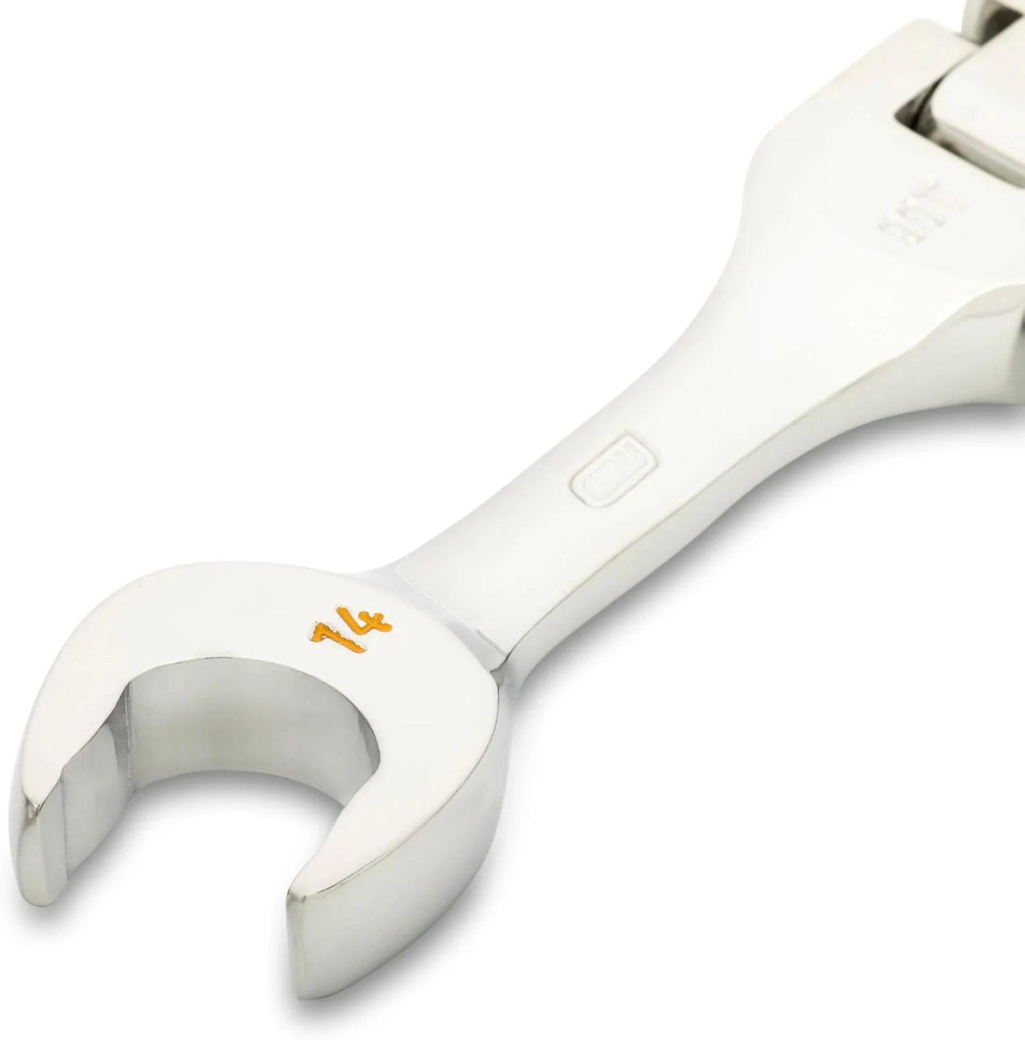 GEARWRENCH 14mm 90-Tooth 12 Point Stubby Flex Combination Ratcheting Wrench | 86864 - Image 3