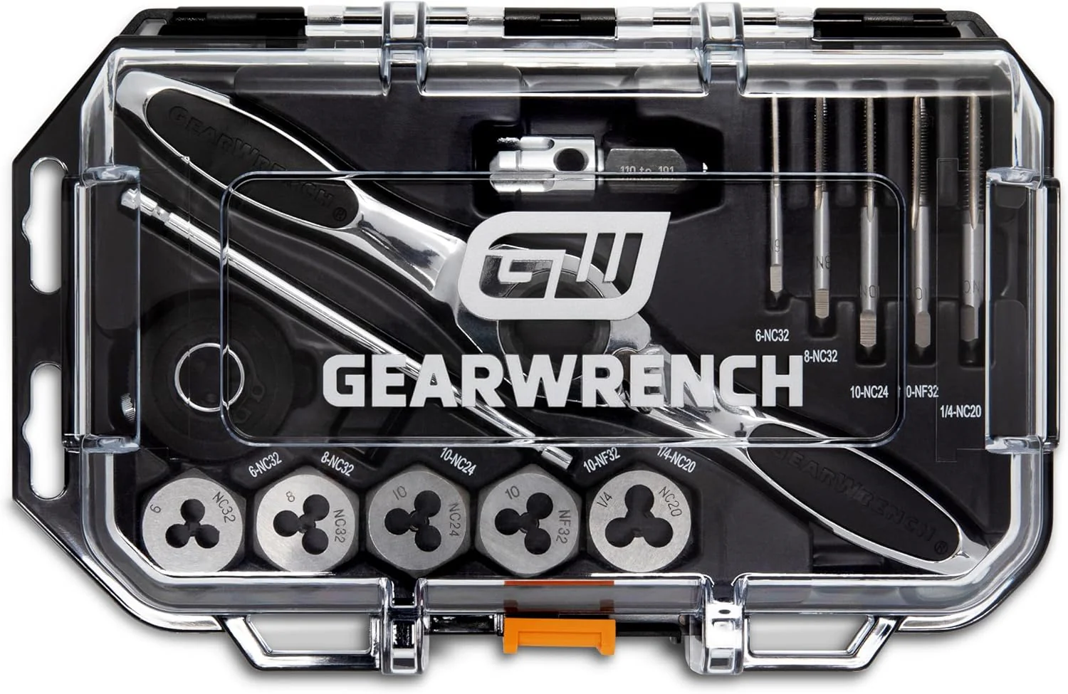 GEARWRENCH 82816 15 Piece SAE Ratcheting Tap & Die Set - Image 2