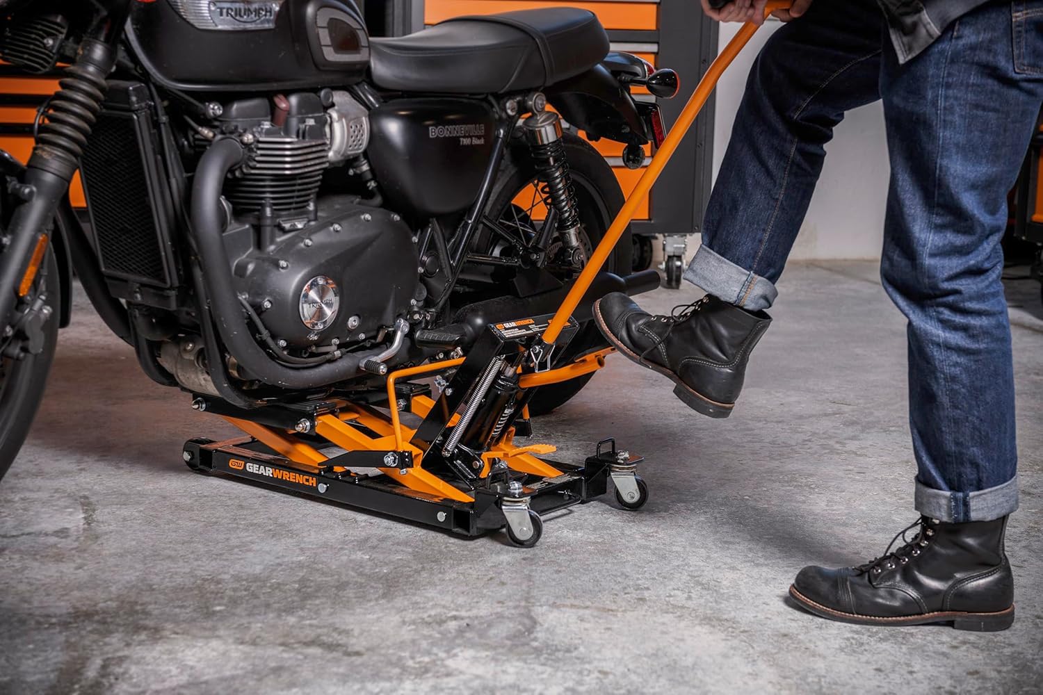 GEARWRENCH GWMJ15LB 1500 LBS ATV Motorcycle Jack - Image 5