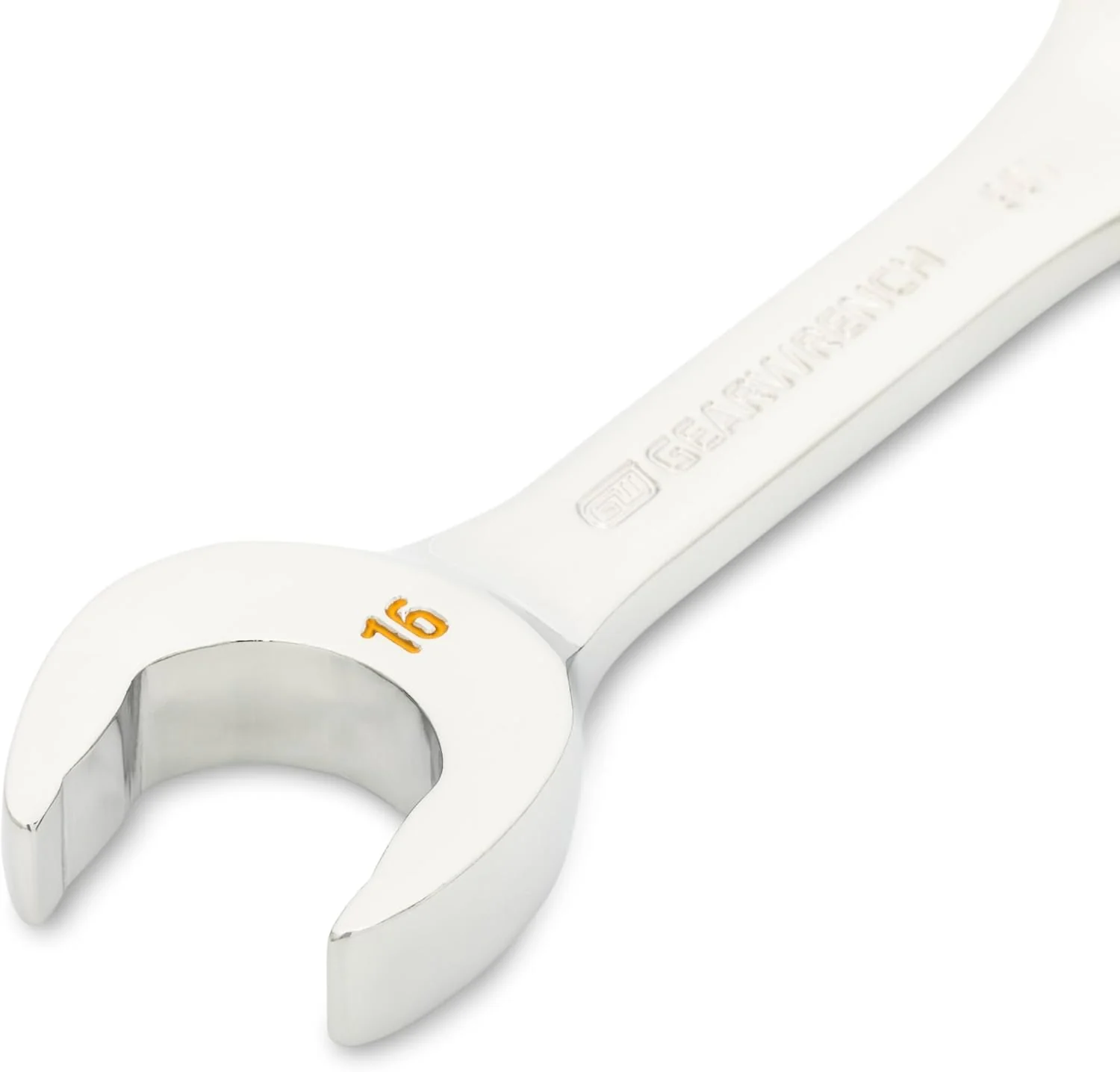 GEARWRENCH 16mm 90-Tooth 12 Point Stubby Combination Ratcheting Wrench | 86846 - Image 3