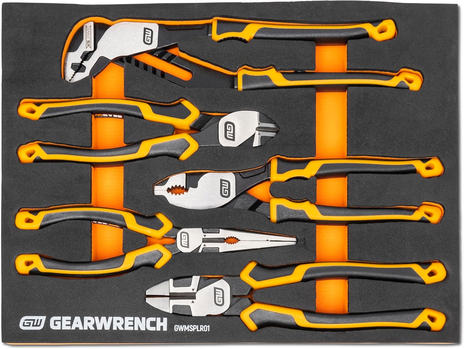 GEARWRENCH MEGAMOD194 194 Piece MEGAMOD Mechanics Tool Set in Modular Foam Trays with Storage Unit - Image 6