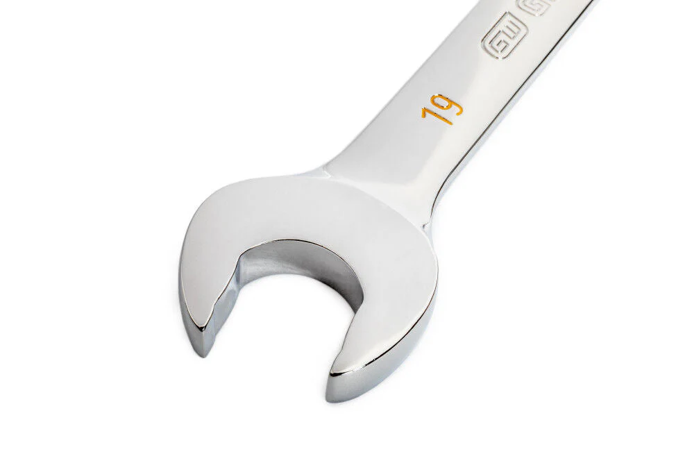 GEARWRENCH 19mm 90T 12 Point Ratcheting Combination Wrench - Image 4