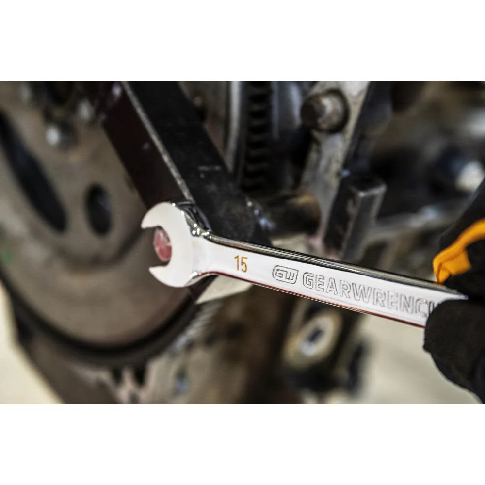 GEARWRENCH 19mm 90T 12 Point Ratcheting Combination Wrench - Image 8