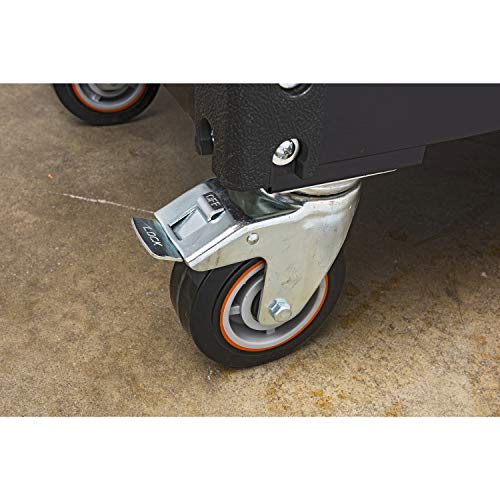 GEARWRENCH 2 Drawer Black & Orange Utility Cart, 32" - 83168 - Image 10