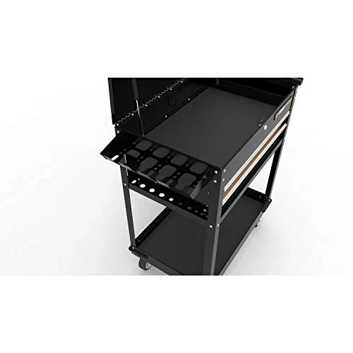 GEARWRENCH 2 Drawer Black & Orange Utility Cart, 32" - 83168 - Image 7