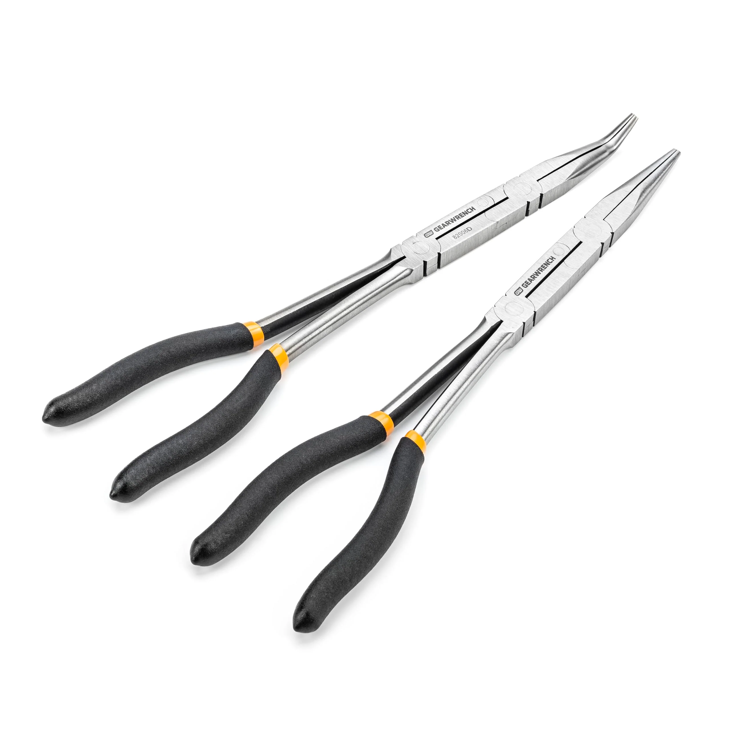 GEARWRENCH 82106-06 2 Piece Double-X Straight and 45° Plier Set