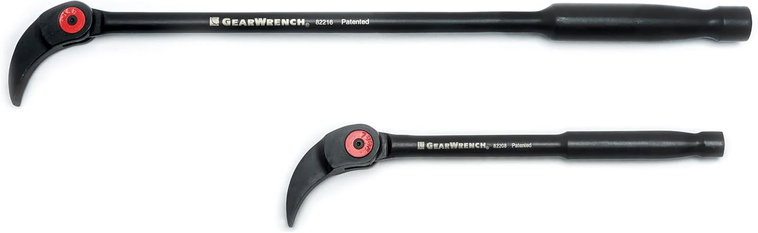 GEARWRENCH 2 Pc. Indexing Pry Bar Set, 8" & 16" - 82300 2-piece kit - Image 2
