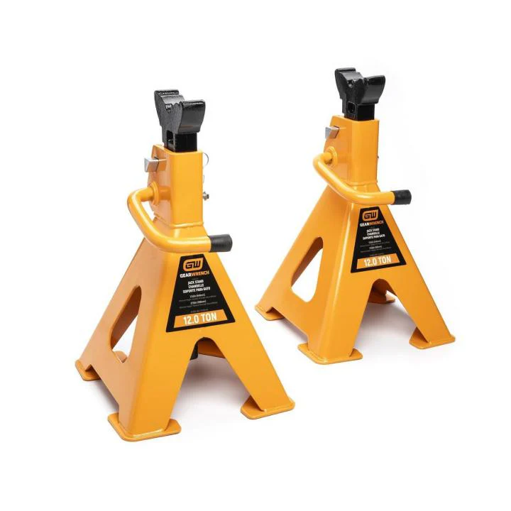 GEARWRENCH 2 Ton Ratcheting Jack Stands - Pack of 2 | GWJS2T - Image 2