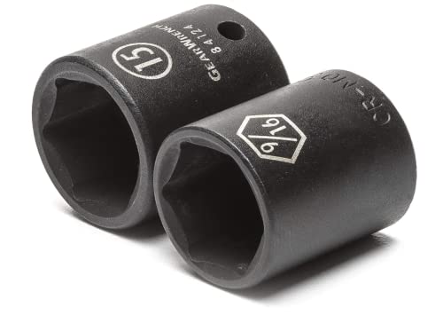 GEARWRENCH 209 Piece SAE/Metric 1/4", 3/8", & 1/2" Drive Master Impact Socket Set - 89072 - Image 6