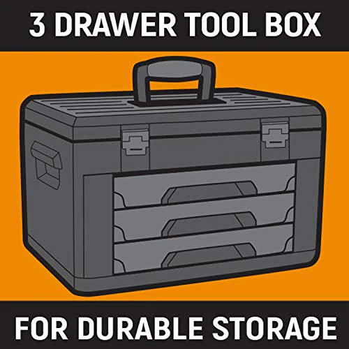 GEARWRENCH 20inch 3 Drawer Steel Toolbox - Image 13