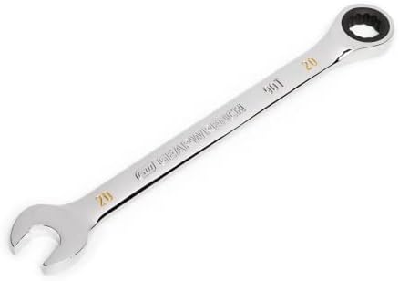 GEARWRENCH 20mm 4 Degree Swing Arch 12 Point Ratcheting Combination Wrench - 86920 - Image 4