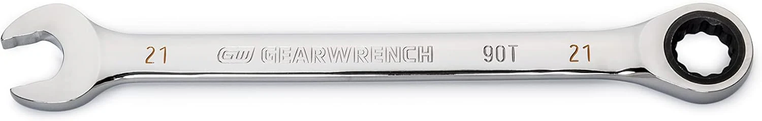 GEARWRENCH 86921 21mm 4 Degree Swing Arch 12 Point Ratcheting Combination Wrench - Image 3