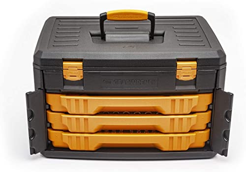 GEARWRENCH 80972 243-Piece 12 Point Mechanics Tool Set in 3 Drawer Storage Box - Image 6