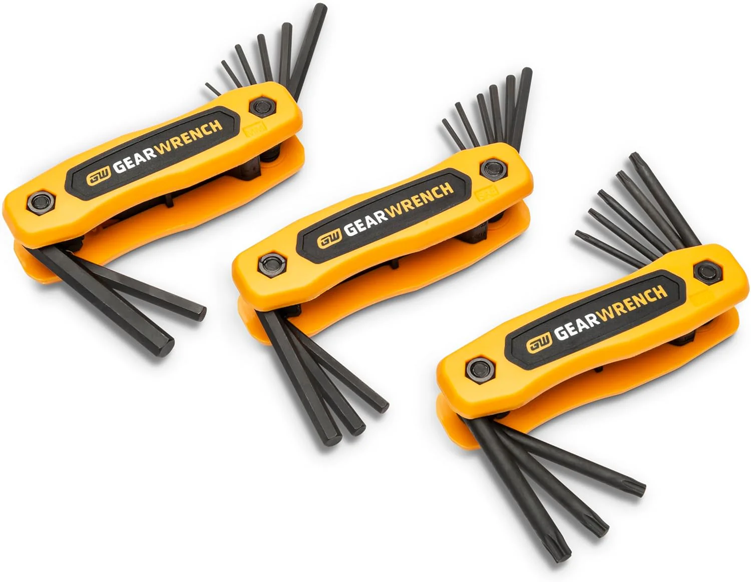 GEARWRENCH 83512 25 Piece SAE/Metric/Torx Folding Hex Key Set - Image 4