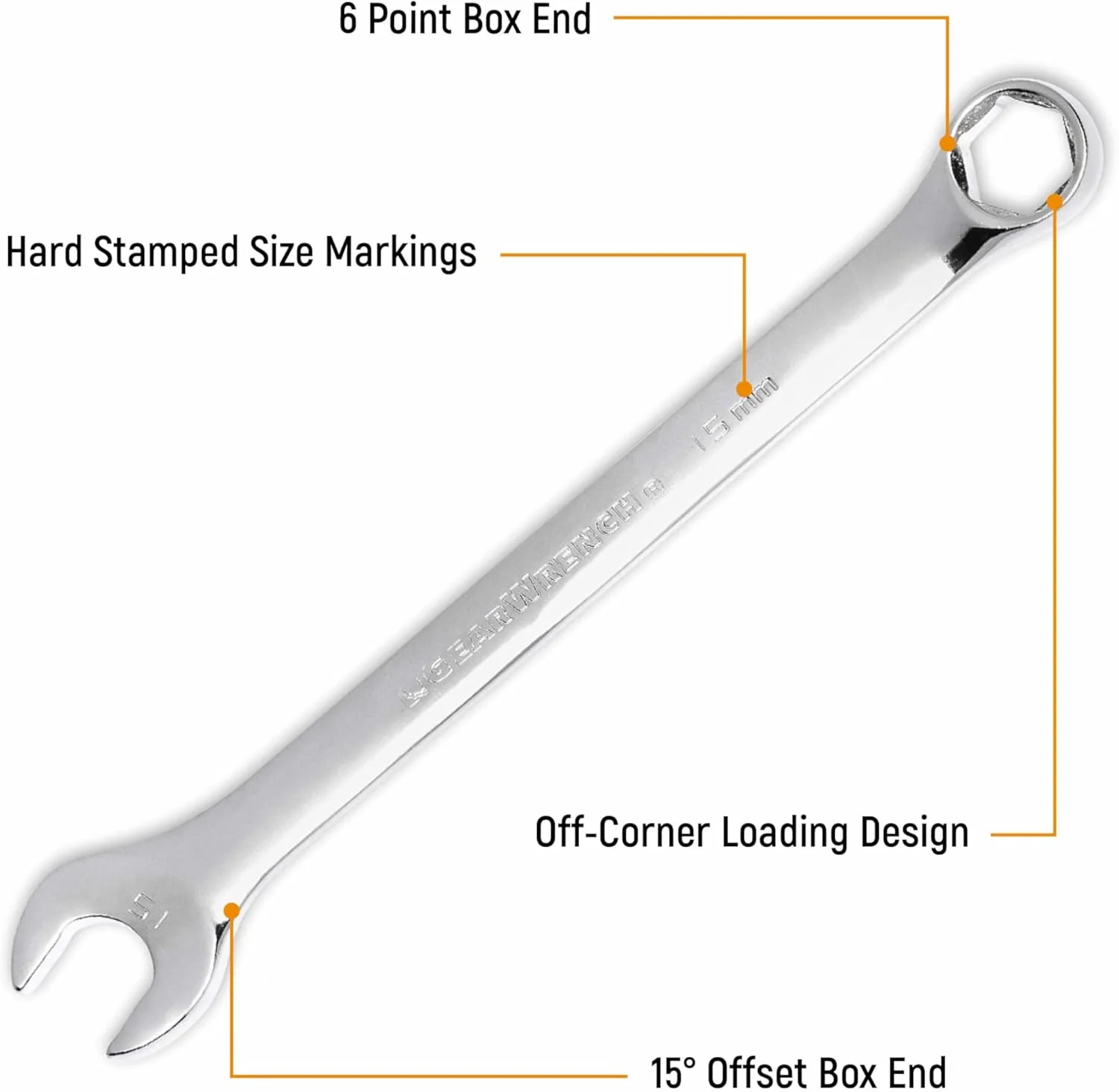 GEARWRENCH 28 Piece Combination Wrench Set | 6 Point | SAE & Metric | 81923 - Image 2