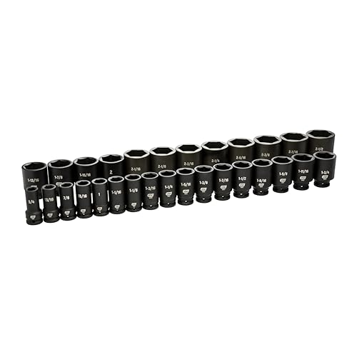 GEARWRENCH 29 Piece 3/4" Drive 6 Point Deep SAE Impact Socket Set | 3/4" to 2-1/2" | 84037 - Image 3