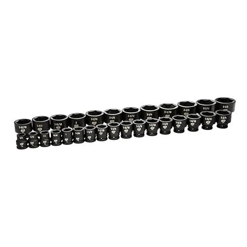 GEARWRENCH 29 Piece 3/4" Drive 6 Point SAE Impact Socket Set | 3/4" to 1-7/8" | 84035 - Image 3