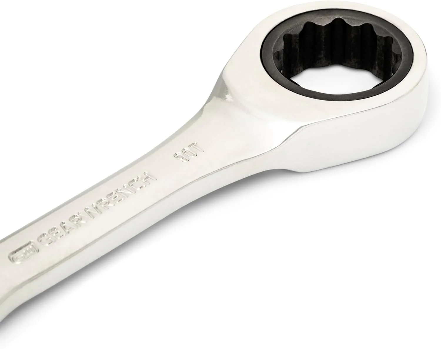 GEARWRENCH (86857) 3/4" 90-Tooth 12 Point Stubby Combination Ratcheting Wrench - Image 3