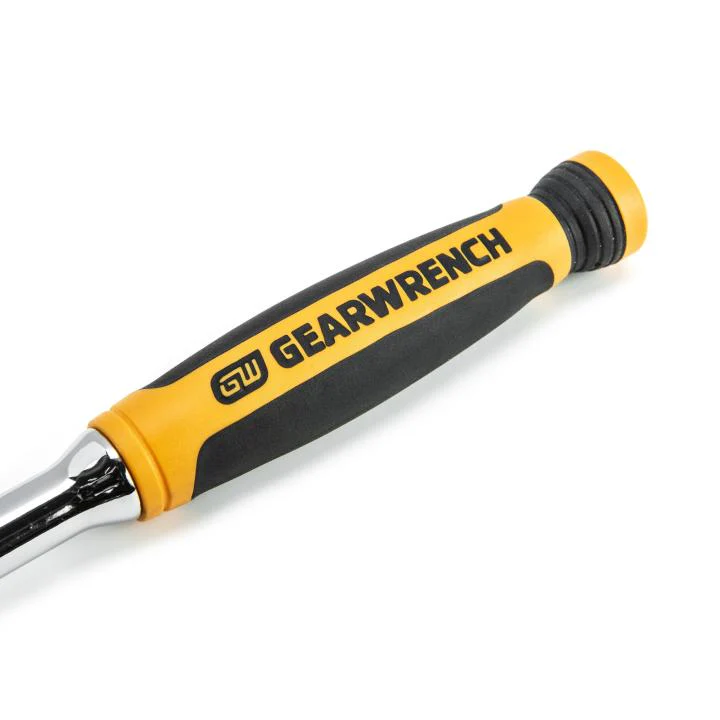 GEARWRENCH 3/8" 120XP Flex Head Teardrop Ratchet with Dual Material Handle, 13-1/2" - 81210P - Image 3
