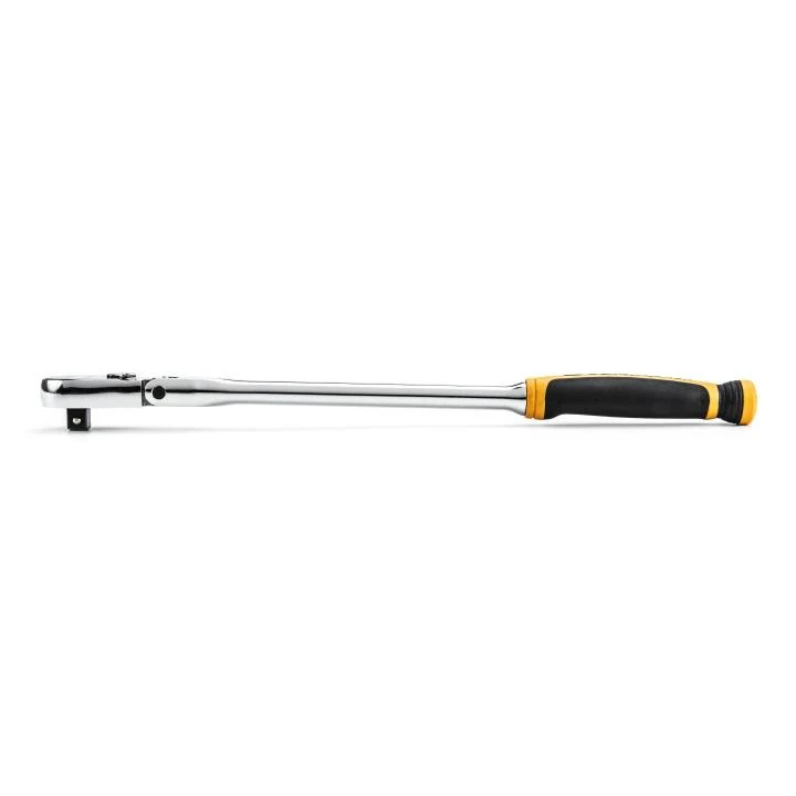 GEARWRENCH 3/8" 120XP Flex Head Teardrop Ratchet with Dual Material Handle, 13-1/2" - 81210P - Image 7