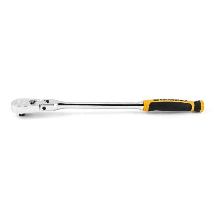 GEARWRENCH 3/8" 120XP Flex Head Teardrop Ratchet with Dual Material Handle, 13-1/2" - 81210P - Image 8