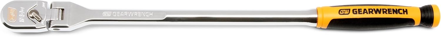 GEARWRENCH 3/8" Drive 120XP Dual Material Handle Flex Head Teardrop Ratchet | 81210XP - Image 2