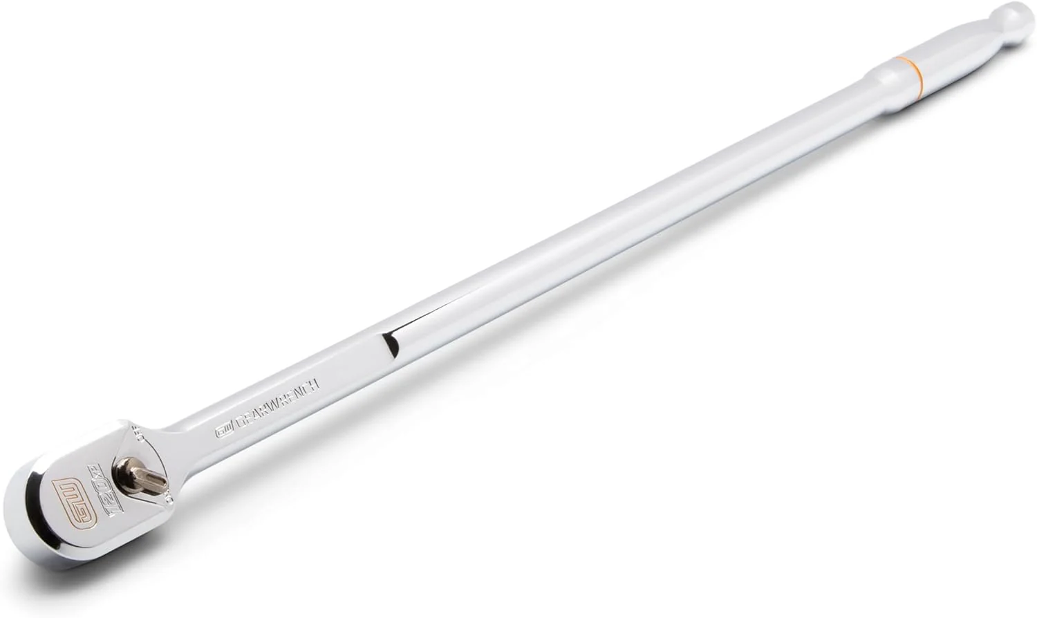 GEARWRENCH 3/8" Drive 120XP Full Polish Chrome Extra Long Handle Teardrop Ratchet | 81269XP - Image 5