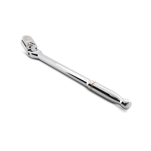 GEARWRENCH 3/8" Drive 120XP Full Polish Chrome Flex Head Teardrop Ratchet | 81215XP - Image 5