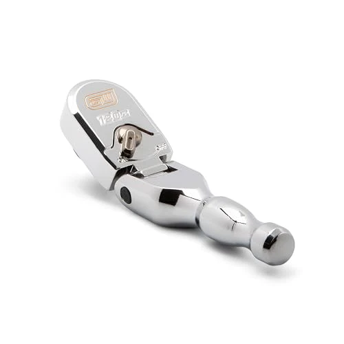 GEARWRENCH 3/8" Drive 120XP Full Polish Chrome Stubby Flex Head Teardrop Ratchet | 81212XP - Image 2
