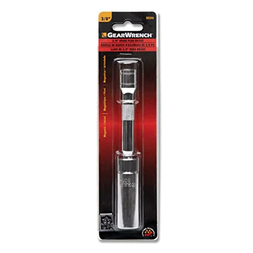 GEARWRENCH 3/8" Drive 6 Pt. 5/8" x 6" Magnetic Swivel Spark Plug Socket - 80546 - Image 9