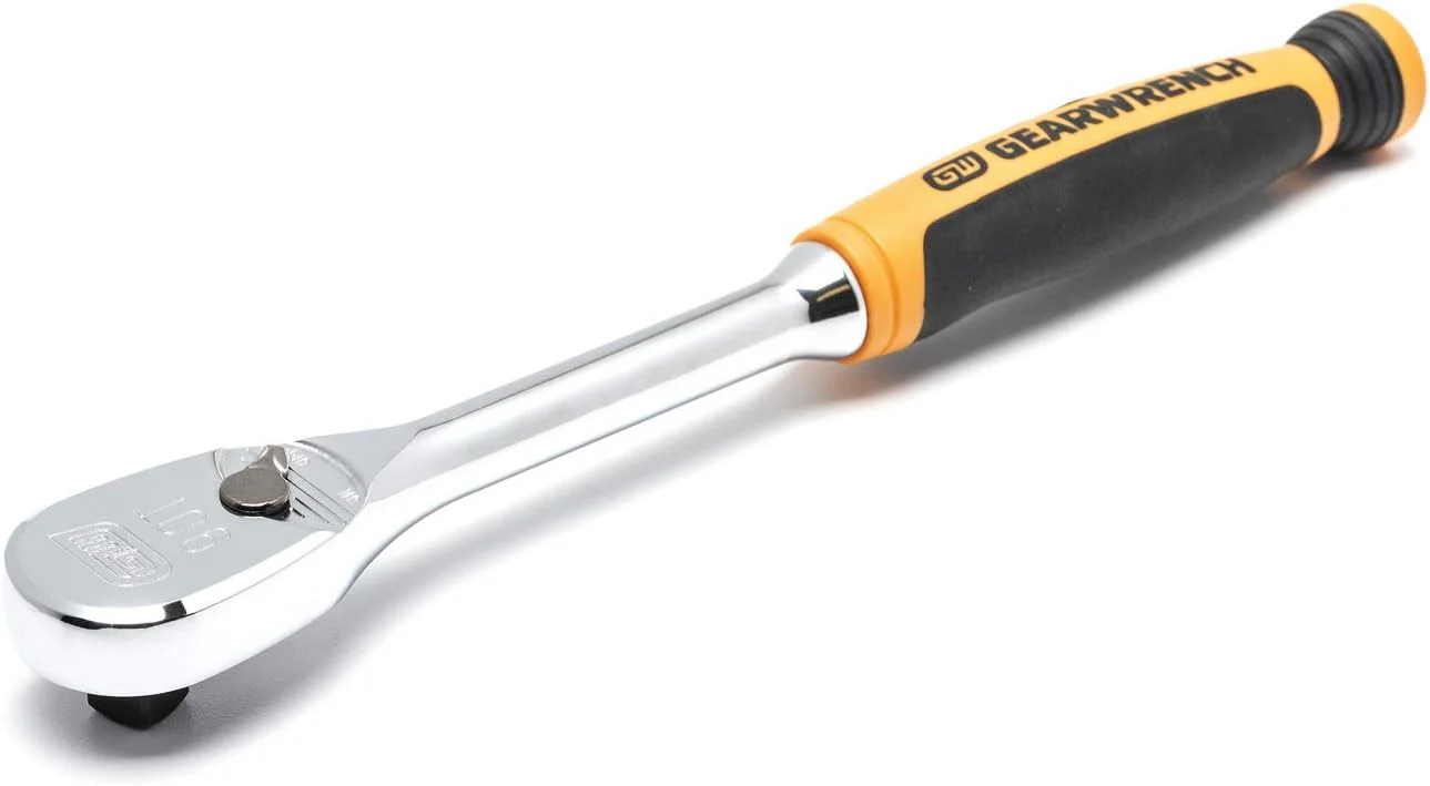 GEARWRENCH 81208T 3/8" Drive 90 Tooth Cushion Grip Teardrop Ratchet - Image 3