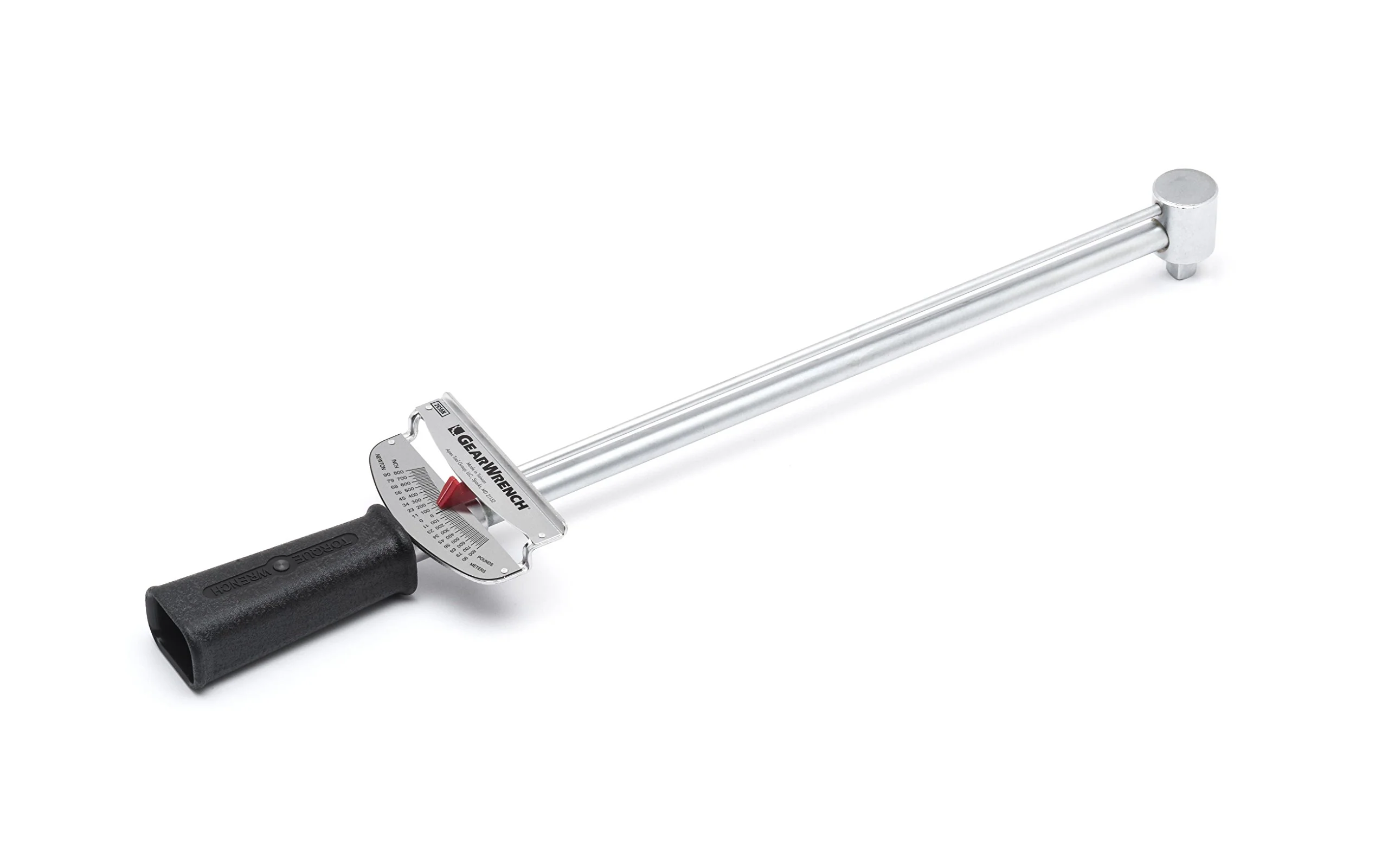 GEARWRENCH 2956N - 3/8" Drive Beam Torque Wrench 0-800 in/lbs - Black