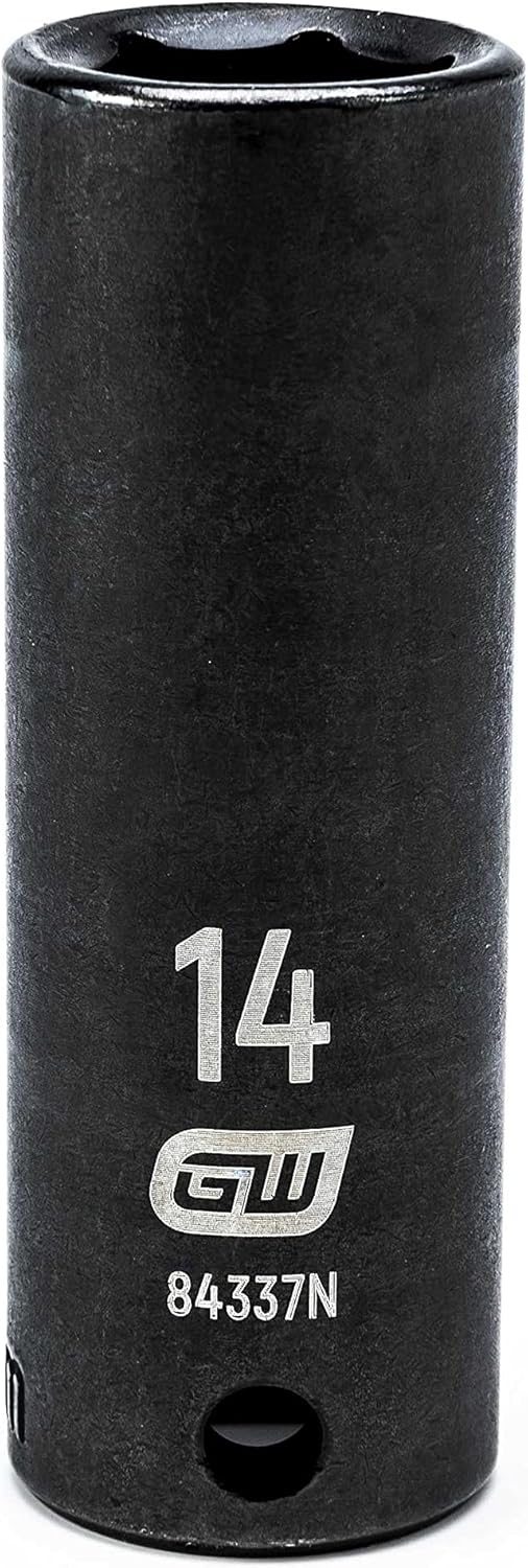 GEARWRENCH 3/8" Drive Deep Impact Metric Socket 14mm, 6 Point - 84337N - Image 2