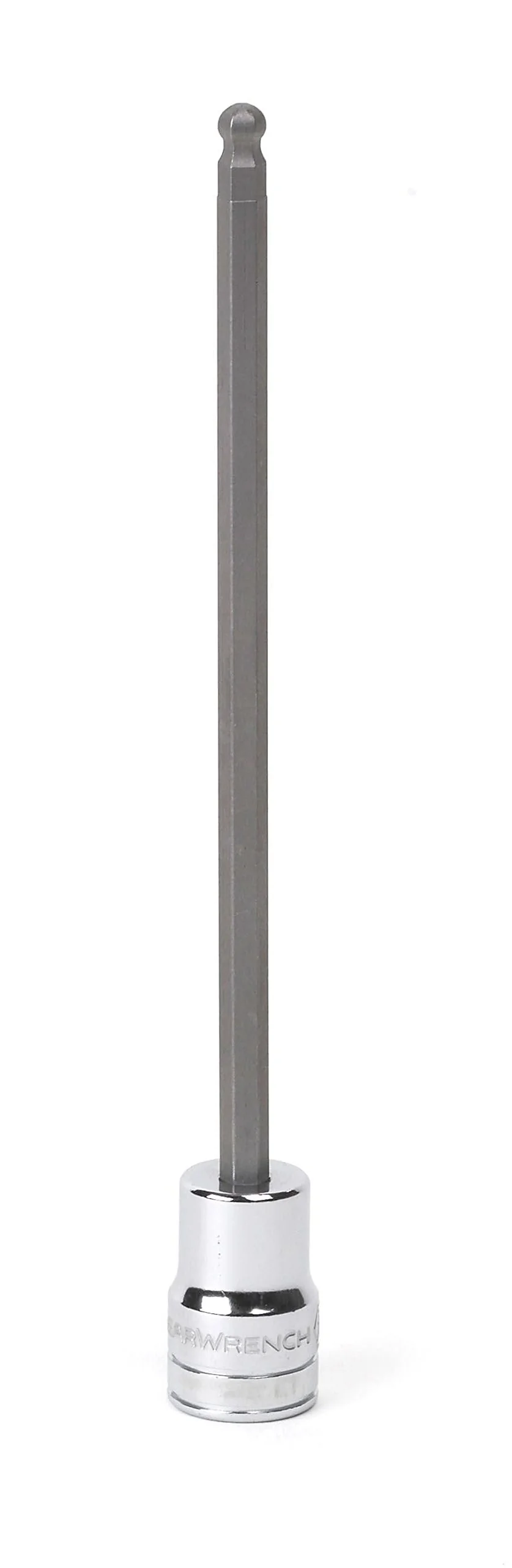 GEARWRENCH 3/8" Drive Long Ball End Hex Bit Socket, 6mm Bit - 80444