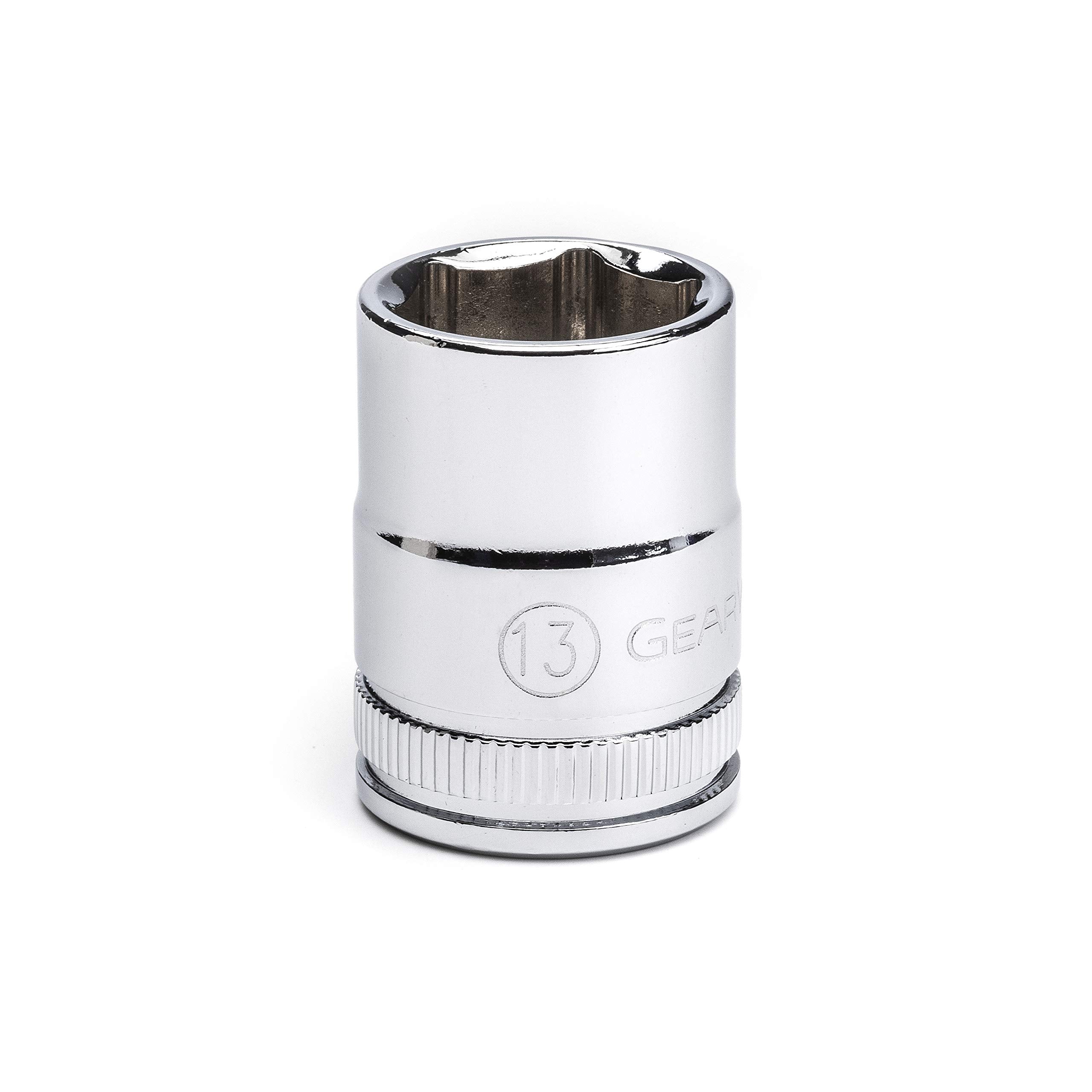 GEARWRENCH 3/8" Drive Standard Metric Socket 13mm, 6 Point - 80381
