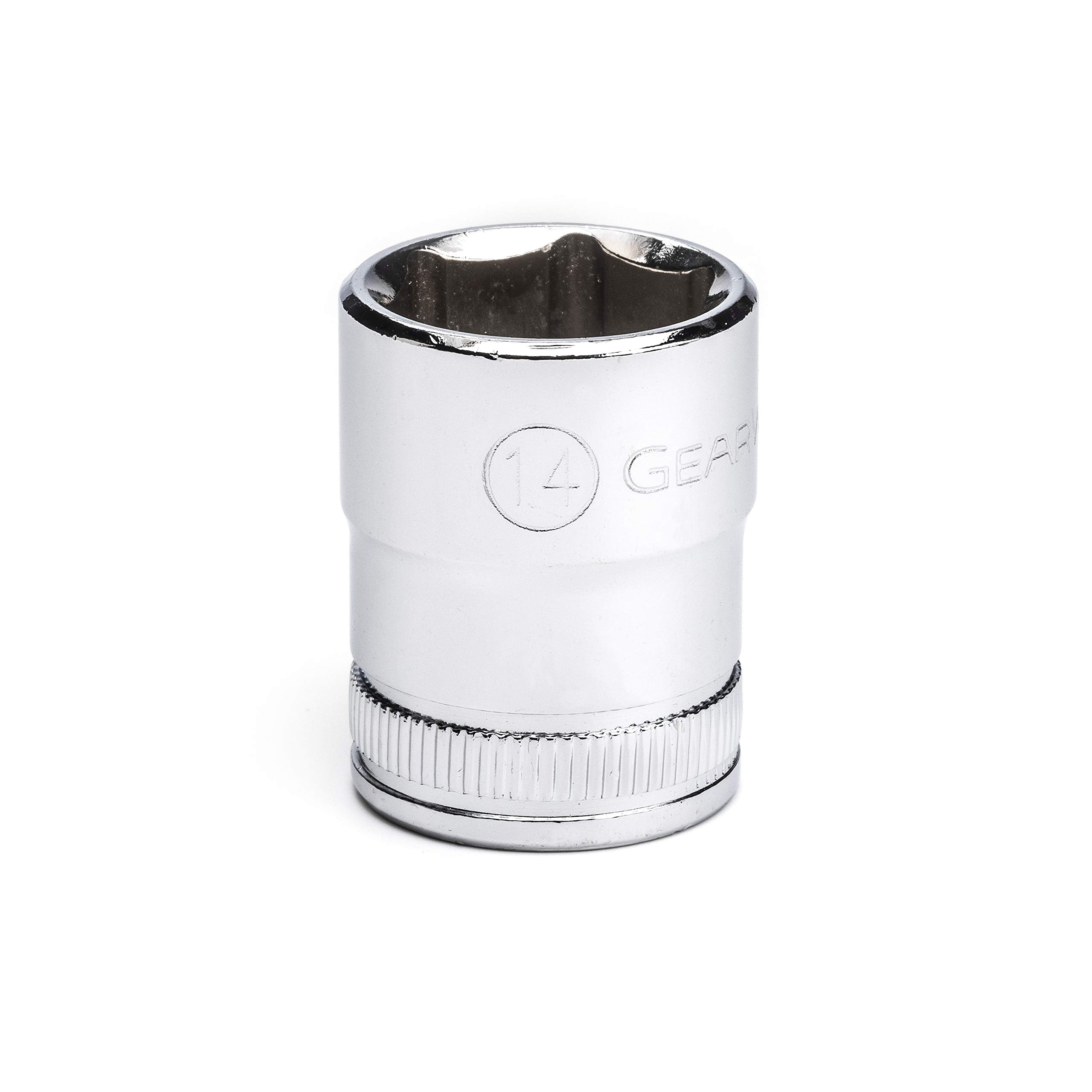 GEARWRENCH 3/8" Drive Standard Metric Socket 14mm, 6 Point - 80382