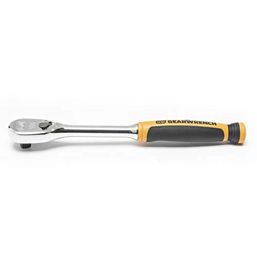 GEARWRENCH 3/8" Drive 90 Tooth Full Polish Teardrop Ratchet - 81211T - Image 2