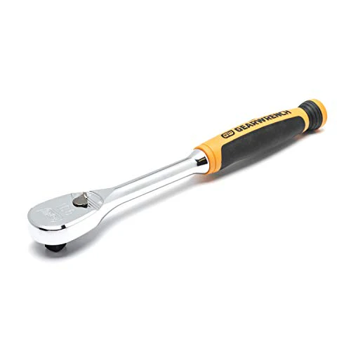 GEARWRENCH 3/8" Drive 90 Tooth Full Polish Teardrop Ratchet - 81211T - Image 3