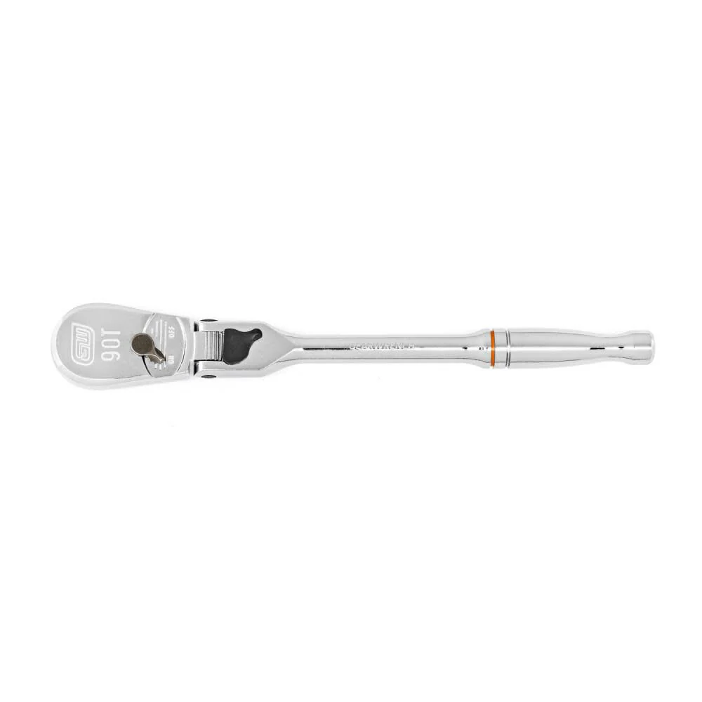 GEARWRENCH 3 Pc. 1/4", 3/8" & 1/2" Drive 90 Tooth Locking Flex Head Teardrop Ratchet Set - 81276T - Image 6