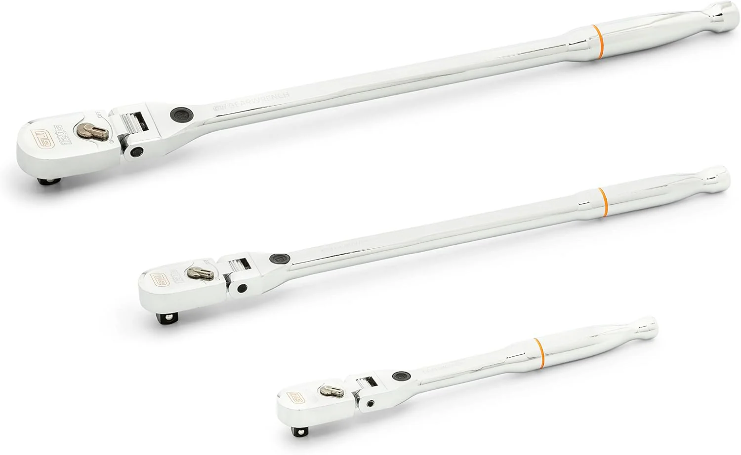 GEARWRENCH 3 Piece 120XP Flexing Handle Ratchet Set - 81382 - Image 3