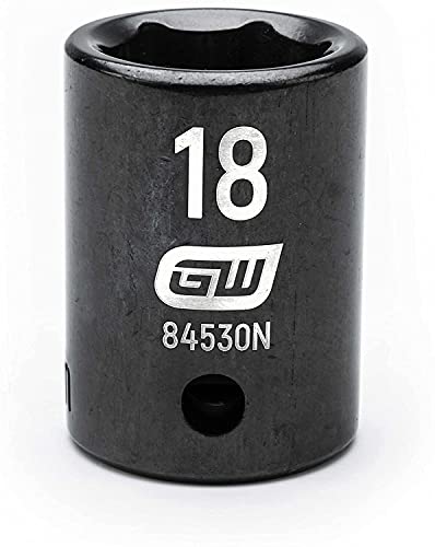 GEARWRENCH 39 Piece 1/2inch Drive 6 Point Impact Socket Set, Standard & Deep, Metric - 84948N - Image 3