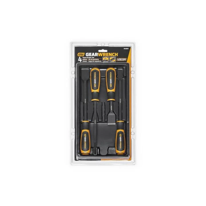 GEARWRENCH 4 Pc. Dual Material Wide Scraper Set - 84080H - Image 7