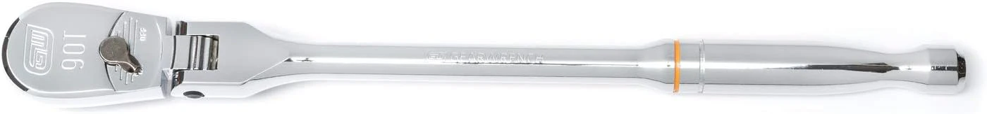 GEARWRENCH 81230T 4 Piece 1/4", 3/8" & 1/2" Drive 90 Tooth Full Polish Flex-Head RATCHET Set - Image 4