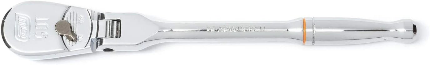 GEARWRENCH 81230T 4 Piece 1/4", 3/8" & 1/2" Drive 90 Tooth Full Polish Flex-Head RATCHET Set - Image 5