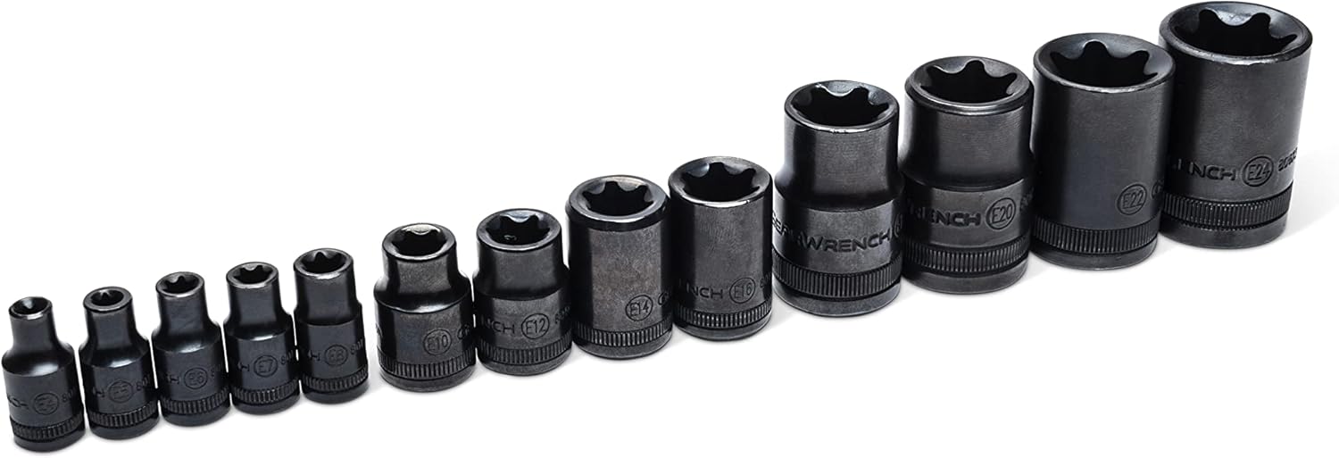 GEARWRENCH 89087 49 Piece 1/4", 3/8", 1/2" Drive Torx Bit Socket Master Set - Image 10